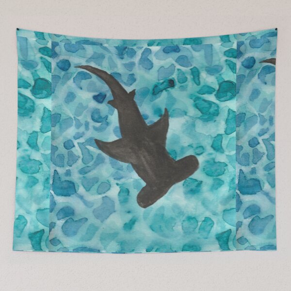 Item preview, Shark in the crystal clear water designed and sold by Sonderblume.