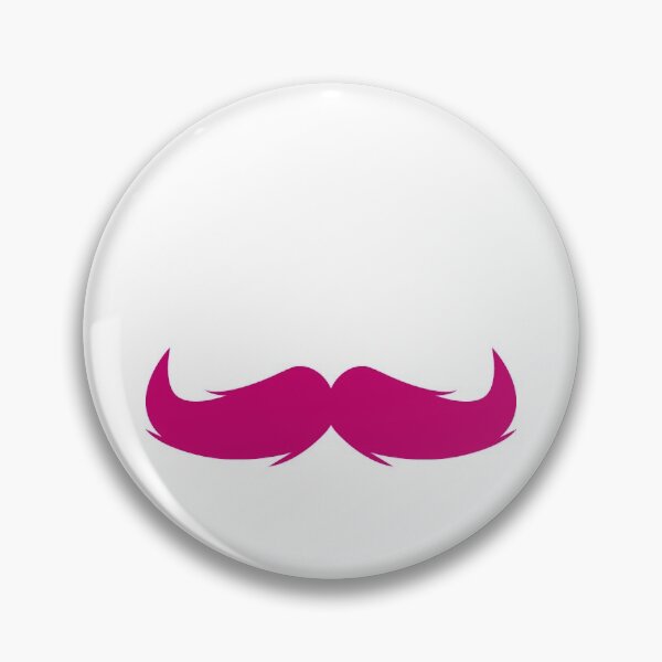 Item preview, Funny Mask - Pink Beard - Face Mask - Pink Mustache designed and sold by ArticaDesign.