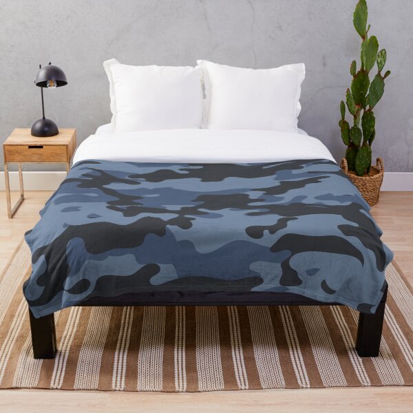 Artikelvorschau, Tarnmuster Coole Armee-Blau & Schwarz-Tarnfarbe für Liebhaber der Streitkräfte entworfen und verkauft von BCNDesign.