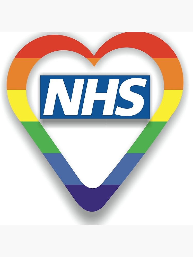 "NHS Rainbow Heart" Throw Pillow for Sale by Art4ArtsSake Redbubble