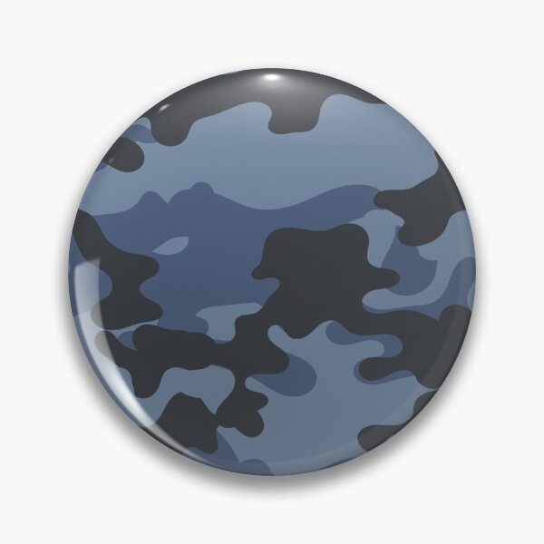 Item preview, Camouflage Pattern Cool Army Blue & Black Camo Print Color for Lovers of the Armed Forces designed and sold by BCNDesign.