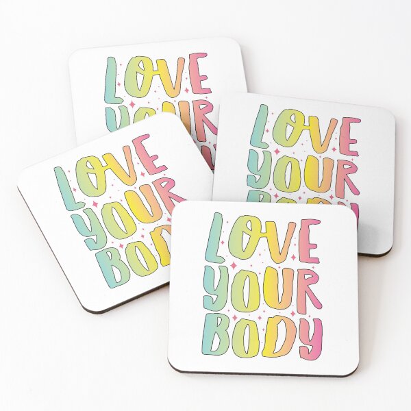 Item preview, Love your body sticker designed and sold by joellis.
