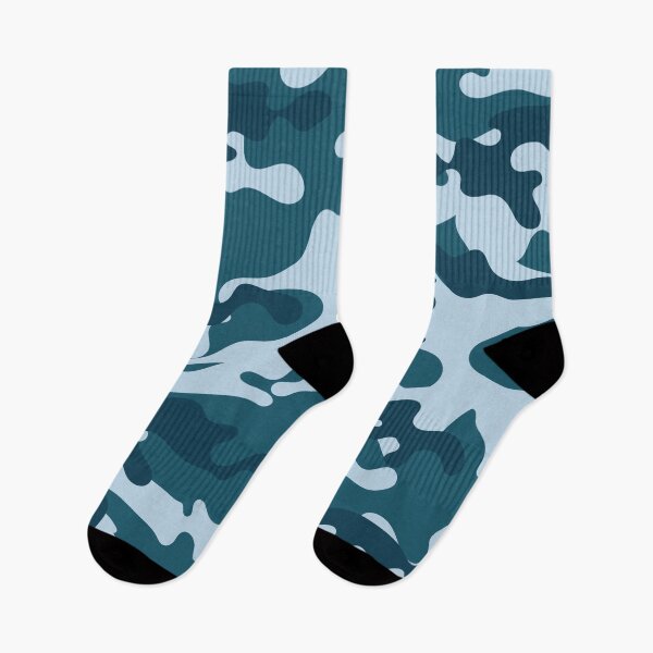 Item preview, Camouflage Pattern Cool Army Blue Camo Print for Lovers of the Armed Forces Men Women Boy Girl designed and sold by BCNDesign.