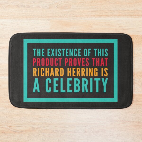 Item preview, Is Richard Herring a Celebrity? designed and sold by weavernap.