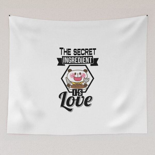 Item preview, The secret ingredient is love! designed and sold by Cutebutfunny.