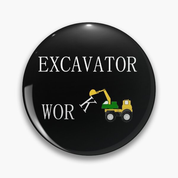 Item preview, excavator tshirt designed and sold by nabilhaj.