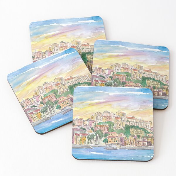 Item preview, Porto Maurizio Imperia Ligure Italy in Warm Sunlight designed and sold by artshop77.
