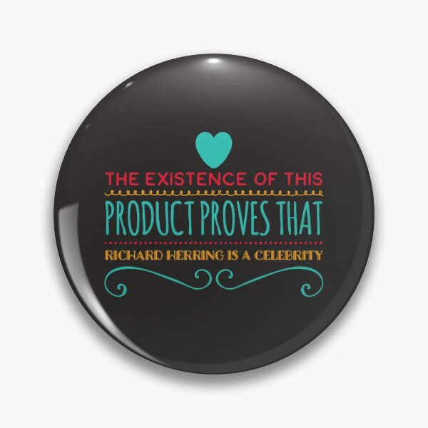 Item preview, Is Richard Herring a Celebrity? designed and sold by weavernap.