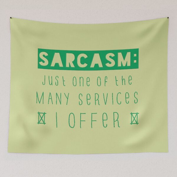 Item preview, Sarcasm designed and sold by bubbliciousart.