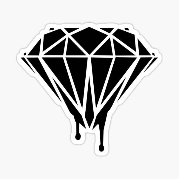 Diamond Sticker for Sale by Mello Official Store