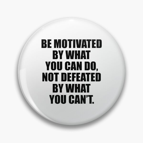 Item preview, Be Motivated - Motivational Quote designed and sold by maniacfitness.