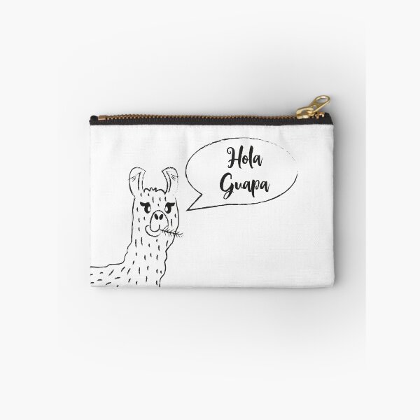Item preview, Copy of Cute lama says hi! designed and sold by DotsandLines.