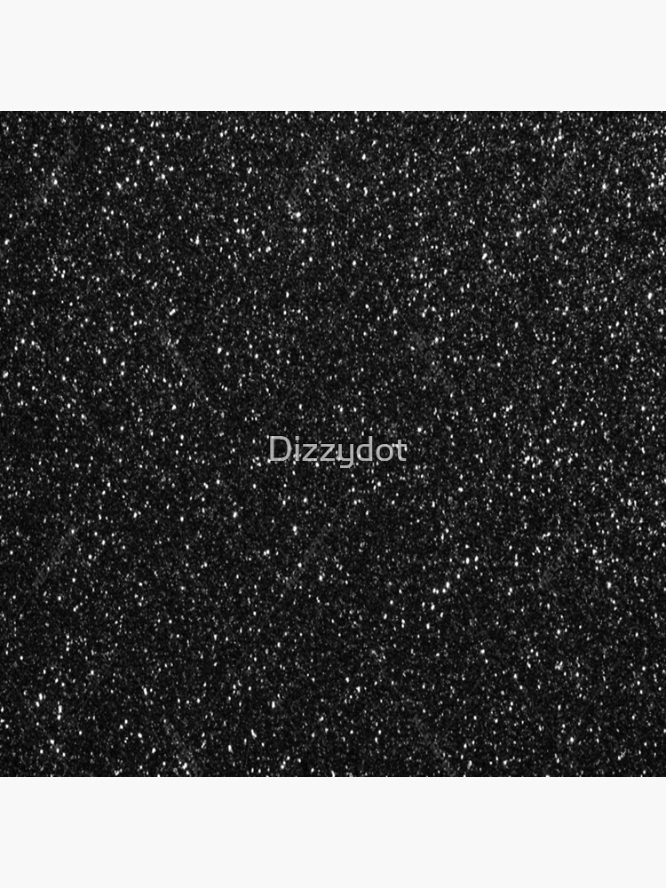 "Black Glitter Background" Poster for Sale by Dizzydot Redbubble