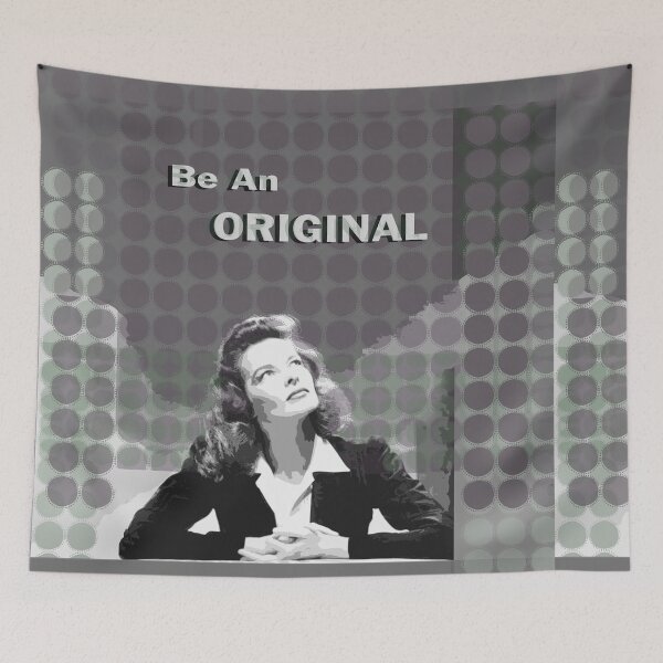 Item preview, Movie Stars_Katharine Hepburn_Be an Original. designed and sold by FanitsaArt.