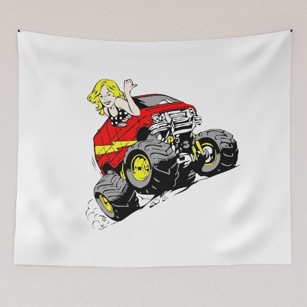 Item preview, Retro Custom 4x4 van designed and sold by OldschoolTs.