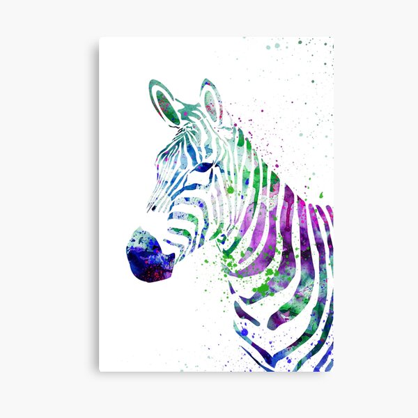 Zebra Watercolor Rainbow, Zebra Gift, Zebra Print, Zebra Art, Zebra  Painting, Colorful Animal Art, Whimsical Animal Art, Nursery Art Print -   Canada