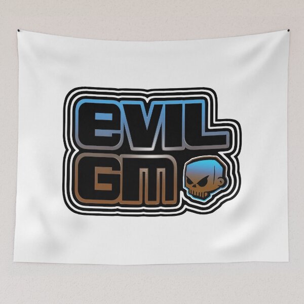 Artikelvorschau, Evil GM Logo Skull Clear1 entworfen und verkauft von 7Rock.