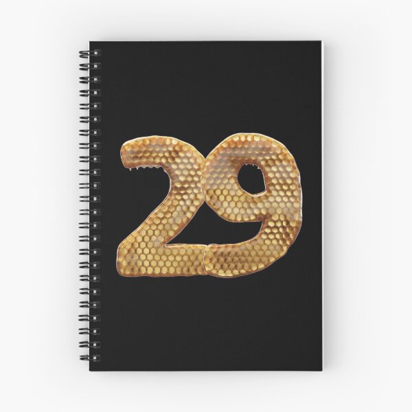 Item preview, 29 Number 3d Honey Numbers Font designed and sold by HelloFromAja.