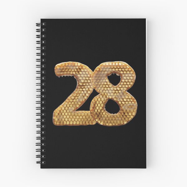 Item preview, 28 Number 3d Honey Numbers Font designed and sold by HelloFromAja.