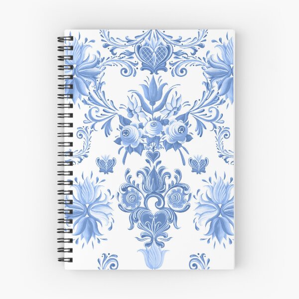 Item preview, Midsummer Festival Flowers (blue) designed and sold by BessoChicca.