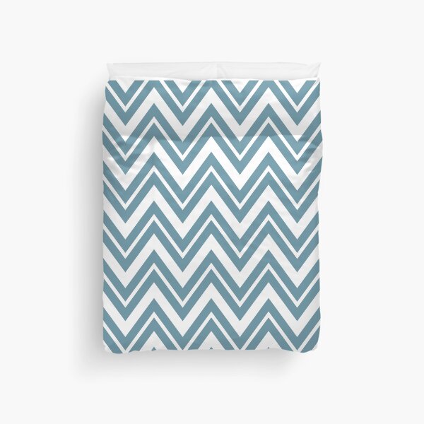 Item preview, blue zig zag designed and sold by ImagineKaye.