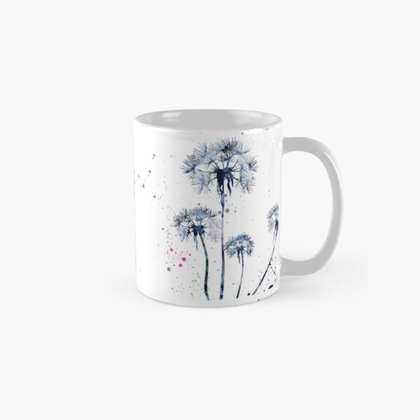 Floral pattern of dandelions Classic Mug
