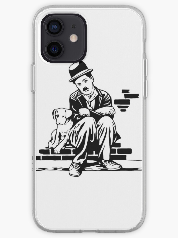 Charlie Chaplin The Kid 1921 Poster Artwork Design For Men Women Kids Iphone Case Cover By Clothorama Redbubble