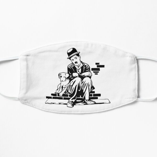 Charlie Chaplin The Kid 1921, diseño de póster para hombres, mujeres, niños Mascarilla