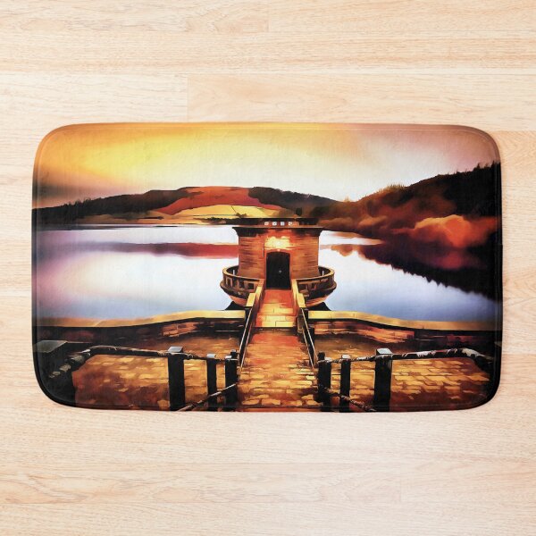 Item preview, Ladybower Dam, Derbyshire (Painting) designed and sold by cmphotographs.