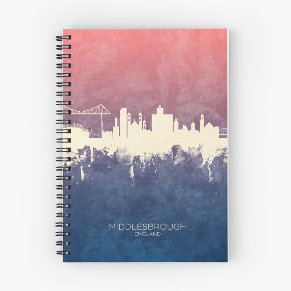 Item preview, Middlesbrough England Skyline designed and sold by ArtPrints.