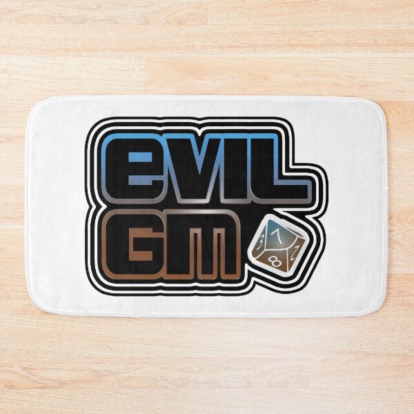 Item preview, EvilGM Logo Dice Clear1 designed and sold by 7Rock.