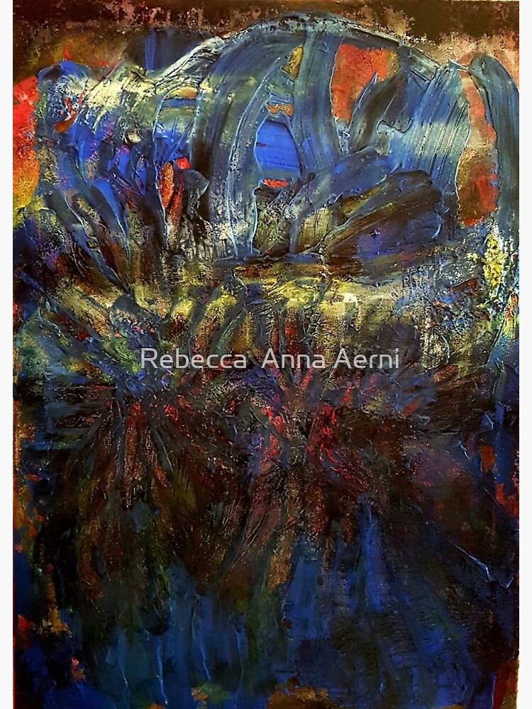 Abstract painting by RebeccaAerni