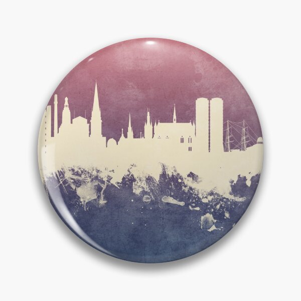 Item preview, Dundee Scotland Skyline designed and sold by ArtPrints.