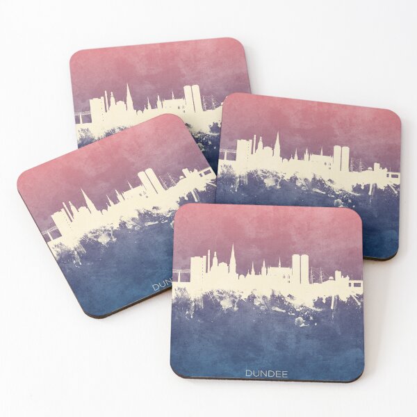 Item preview, Dundee Scotland Skyline designed and sold by ArtPrints.