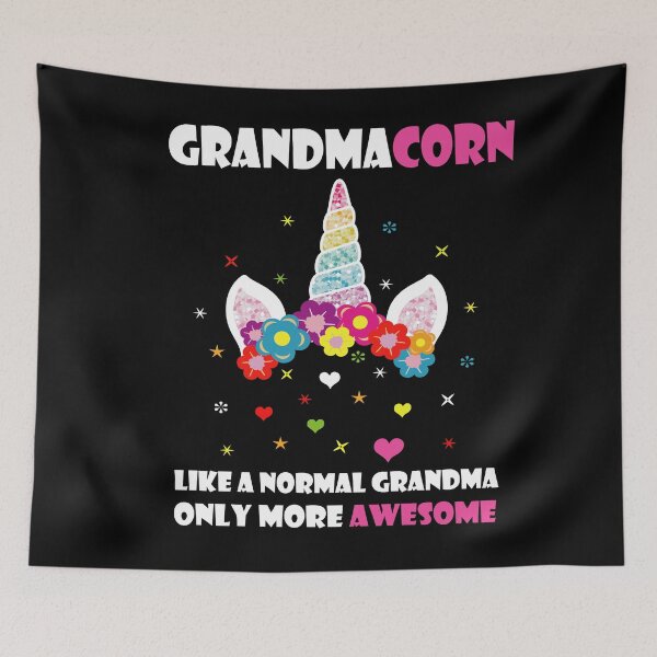 Item preview, Grandmacorn Like a Normal Grandma Only More Awesome Unicorn designed and sold by Md. Manjur Ahamed.