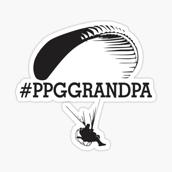 hash tag PPG Grandpa Sticker