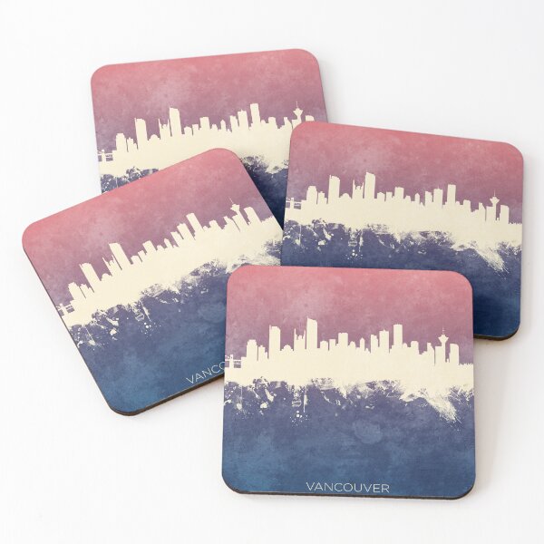 Item preview, Vancouver Canada Skyline designed and sold by ArtPrints.