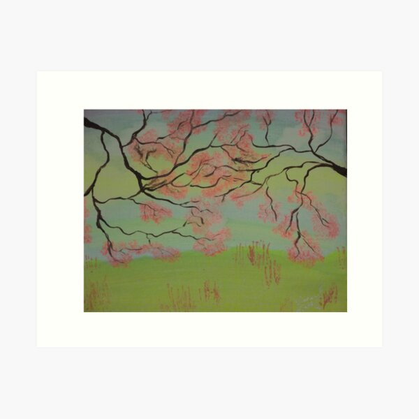 Fleurs de cerisier Impression artistique