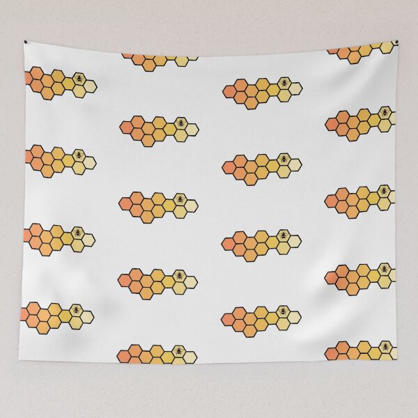 Item preview, Honeycomb bee  designed and sold by -crafty-cat-.