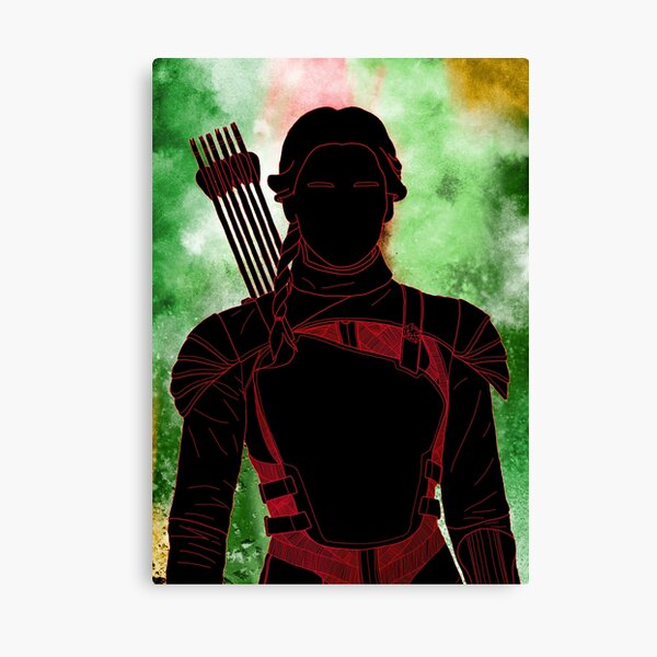 Katniss illustration Canvas Print
