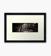 Angkor Thom West Gate Framed Print