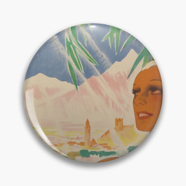 Item preview, ENIT Merano vintage travel poster designed and sold by stickart-marek.