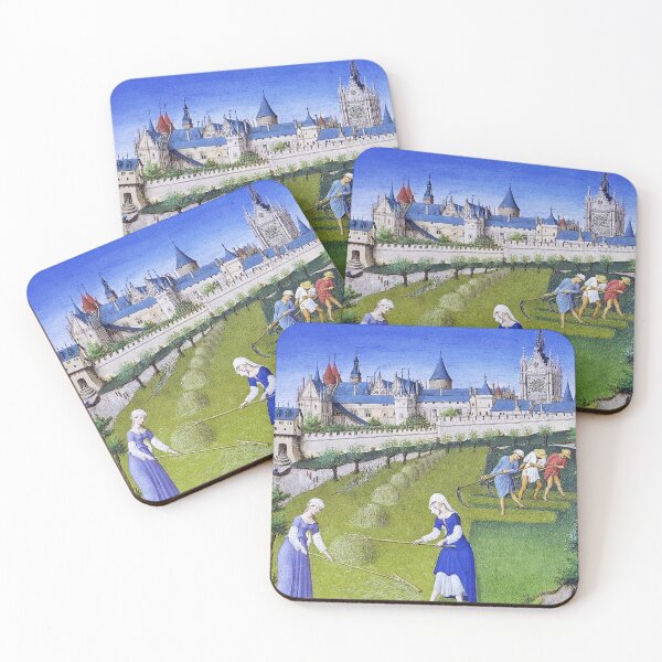 Item preview, Medieval harvest vintage art designed and sold by Vintage Designs +.