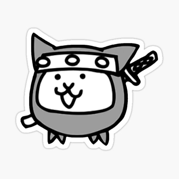 Battle Cat Stickers Redbubble - battle cat roblox