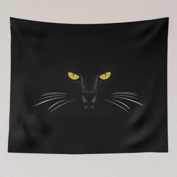 Item preview, Black Cat Face designed and sold by Ridaelb.