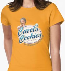 Famous Carol's Cookies Logo Women's Fitted T-Shirt