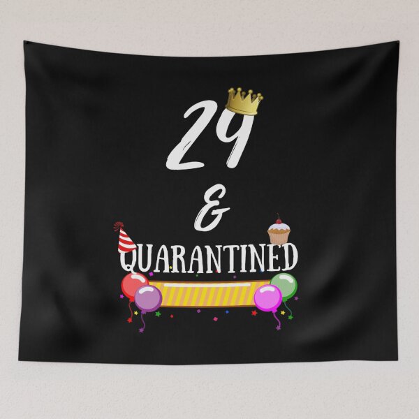 Item preview, Quarantine Birthday Shirt, Quarantine Birthday Gift, Custom Birthday Quarantined Shirt, 29 Years Old Quarantine, Birthday 2020 Quarantined designed and sold by TheGreekGuy.