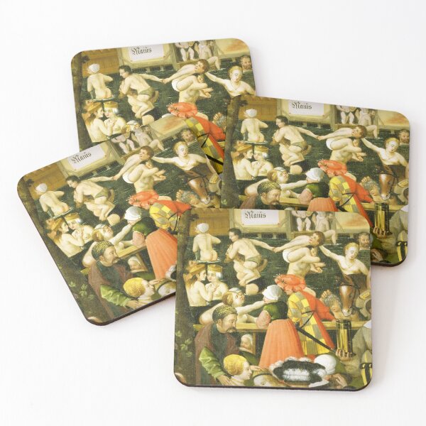 Item preview, A bar scene Medieval scene designed and sold by Vintage Designs +.