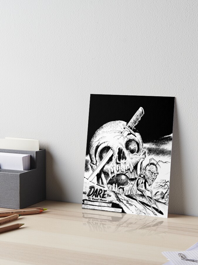 WE ALL GOT One Print Skull Canvas, Skull Print, Cranium Artwork