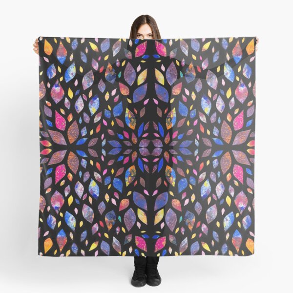 Colourful Leaves 1 Scarf